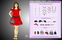 Magazine Cover Girl Dress Up